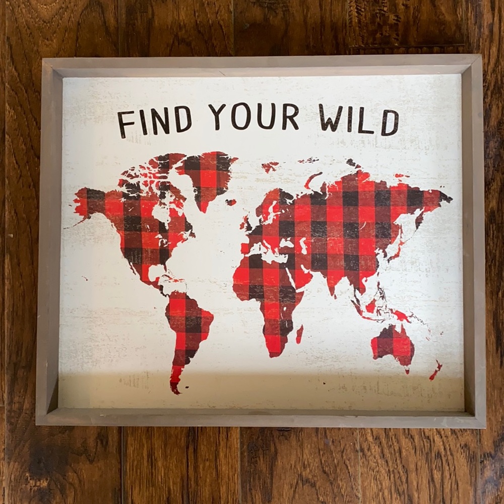NWT!!  Hobby Lobby Find Your Wild sign
